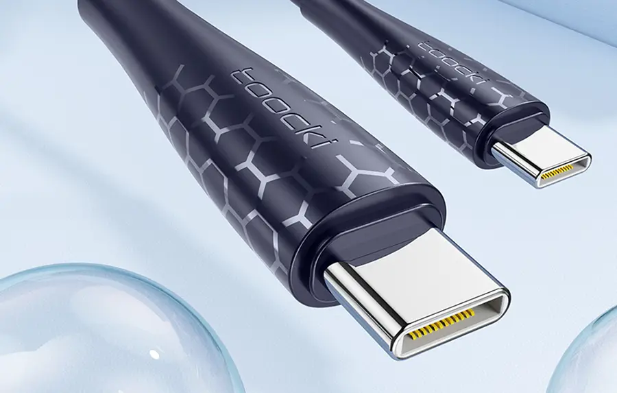 Kabel USB-C PD3.1 QC4 240 W 1 m Toocki TXCTT3-LB03 niebieski